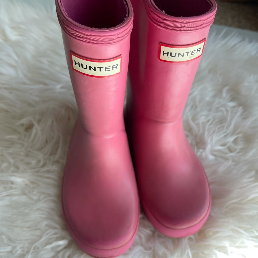 Hunter girls boots